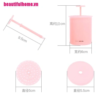 Cốc Tạo Bọt Sữa Rửa Mặt Thiết Kế Thời Trang - Tạo Bọt Mịn, Giá Chỉ 36.500 VND