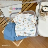 Cộc Tay Bé Trai In Tràn Cá Heo Cây Dừa Cotton Mềm Mịn – Siêu Cute, Thoáng Mát, Giá 215.000₫ (Giảm 62.350₫)