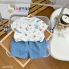 Cộc Tay Bé Trai In Tràn Cá Heo Cây Dừa Cotton Mềm Mịn – Siêu Cute, Thoáng Mát, Giá 215.000₫ (Giảm 62.350₫) 4