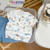 Cộc Tay Bé Trai In Tràn Cá Heo Cây Dừa Cotton Mềm Mịn – Siêu Cute, Thoáng Mát, Giá 215.000₫ (Giảm 62.350₫) 7
