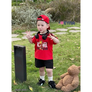 Cộc Tay Bé Trai Spider Man - Chất Liệu Cao Cấp, Mềm Mát, Giá Giảm 225k 2