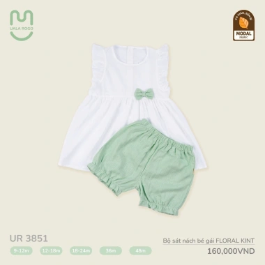Cộc tay Uala UR2.332 cho bé 8,5‑18kg, 9‑48 tháng – Điều chỉnh nhẹ, an toàn, giảm giá 155k 5