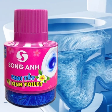 Cốc thả bồn cầu khử mùi SONG ANH 3 chai diệt khuẩn chống ố vàng 49.000đ 10