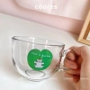 Cốc thủy tinh 480ml quai lớn decor chữ in Hàn Quốc – Ăn sáng ngũ cốc yến mạch, giá 55.000₫ 8