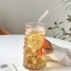 Cốc thuỷ tinh 520ml Hình tháp kim cương - Ly uống nước, cocktail, trà, sinh tố, nước ép Hồng Lộc ST 30.000 đồng 6