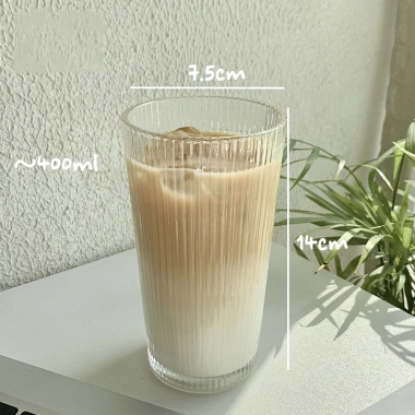 Cốc Thủy Tinh Chịu Nhiệt Phong Cách Hàn Quốc – Cốc Cafe Giá Tốt 26.900₫ CTT024