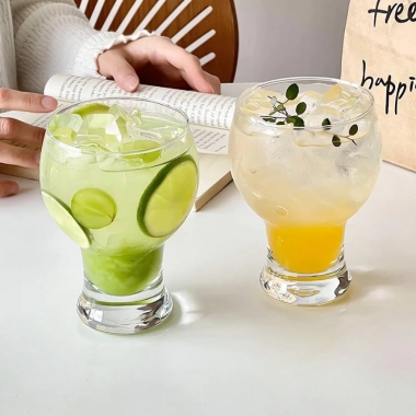 Cốc Thủy Tinh Dáng Tròn Loe Miệng CTT104 - Ly Uống Cafe, Sinh Tố Giá 32.000₫ 5 Cốc Thủy Tinh Dáng Tròn Loe Miệng CTT104 - Ly Uống Cafe, Sinh Tố Giá 32.000₫ 5