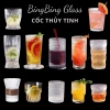 Cốc Thuỷ Tinh decor cao cấp đa dạng - Giá chỉ 22.000₫, giảm tới 35%