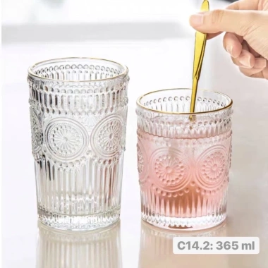 Cốc Thuỷ Tinh decor cao cấp đa dạng - Giá chỉ 22.000₫, giảm tới 35%