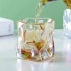 Cốc thủy tinh decor xoắn sáng tạo - ly whisky cao cấp, giá 15.000đ 2