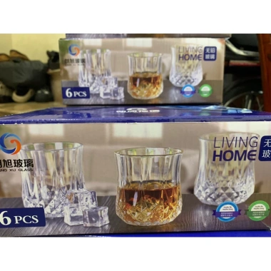 Cốc thuỷ tinh tròn 210ml Siêu sang - Huydecor, Giá ưu đãi 50.000 VND 4