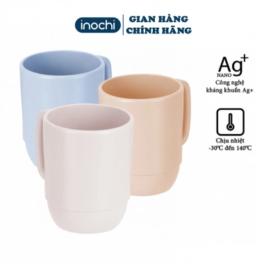 Cốc uống nước Inochi Amori Nhật Bản, quai nhựa chịu nhiệt cao cấp - Giá 18.000₫ 4 Cốc uống nước Inochi Amori Nhật Bản, quai nhựa chịu nhiệt cao cấp - Giá 18.000₫ 4