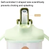 Cốc Uống Nước Người Cao Tuổi Ống Hút Hỗ Trợ Silicone Xanh VNSG Tiện lợi An toàn 8