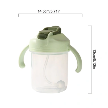 Cốc Uống Nước Người Cao Tuổi Ống Hút Hỗ Trợ Silicone Xanh VNSG Tiện lợi An toàn 9
