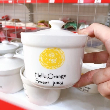 Cốc và Bát Sứ Nắp Đậy Đa Năng - Nấu Cháo, Chưng Yến, Hấp Trứng trong Nồi Cơm Điện, Giá 69.000₫