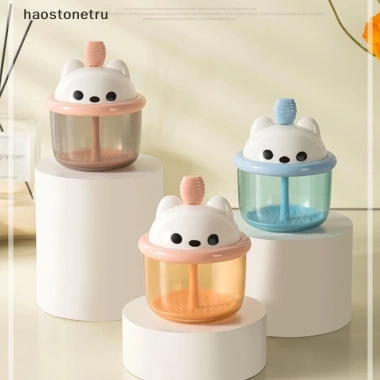 Cốc và Bình Tạo Bọt Thú Dễ Thương 8.3x5.5cm - Cho Sữa Rửa Mặt, Dầu Gội, Dưỡng Da