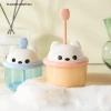 Cốc và Bình Tạo Bọt Thú Dễ Thương 8.3x5.5cm - Cho Sữa Rửa Mặt, Dầu Gội, Dưỡng Da 3