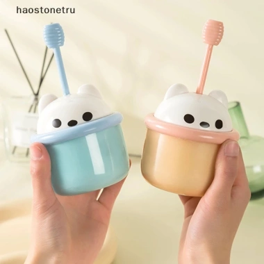Cốc và Bình Tạo Bọt Thú Dễ Thương 8.3x5.5cm - Cho Sữa Rửa Mặt, Dầu Gội, Dưỡng Da 5