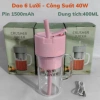 Cốc Xay Sinh Tố Mini Cầm Tay - Máy Xay Sạc Pin kèm Ống Hút, Giá 110k 8