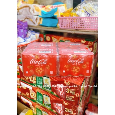 Coca‑Cola 1 Thùng 24 Lon 235ml – Nước Ngọt Có Gas Giá Ưu Đãi 208.000 VND