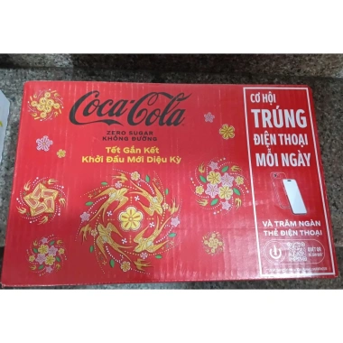 Coca‑Cola Zero Không Đường 320ml - Thùng 24 Lon, Giảm Giá Tết Nhẹ Bụng 272.850₫