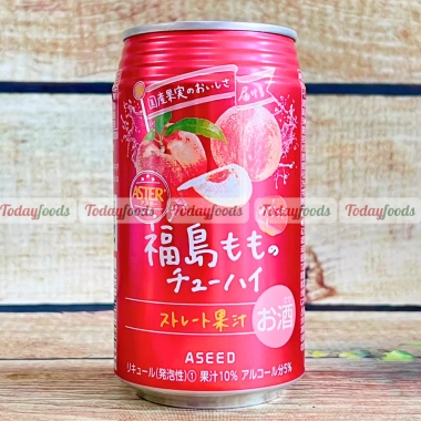 Cocktail Chu-Hi Đào Fukushima Aseed Aster 5% 350ml Dưỡng ẩm, làm mịn, giảm còn 80.000 VND Cocktail Chu-Hi Đào Fukushima Aseed Aster 5% 350ml Dưỡng ẩm, làm mịn, giảm còn 80.000 VND