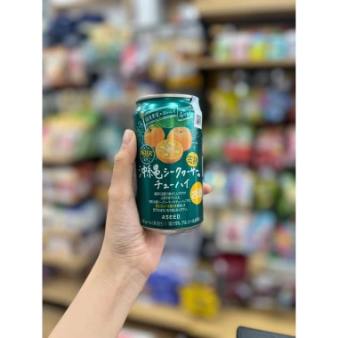 Cocktail Chu‑hi ASEED 350ml Nhật Bản - 5 vị mận, quýt, bưởi, đào, chanh, chỉ 73.5k 6