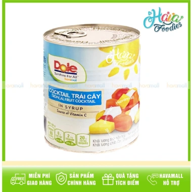 Cocktail Trái Cây Nhiệt Đới Dole 836g - Hàng Chính Hãng, Giá 91k, Vị Ngon