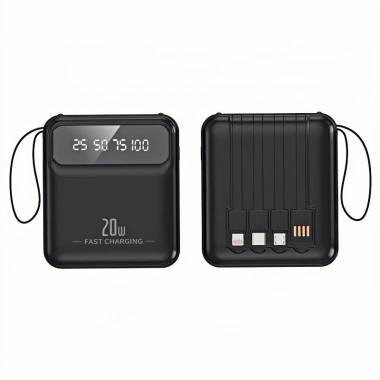 COD DX299 Pin dự phòng 20.000mAh 23W, sạc nhanh, LED hiển thị, 4 dây đa điện thoại - 26.000₫ 9