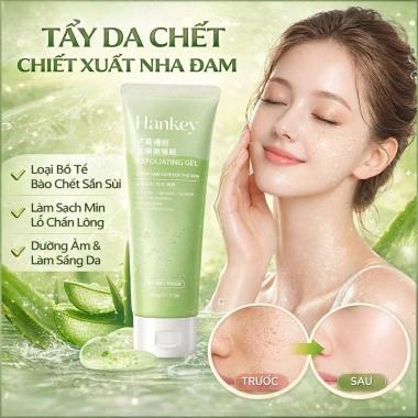 COD Tẩy tế bào chết da trắng mịn – Gel làm sạch sâu lô hội, thu nhỏ lỗ chân lông thảo dược, giảm 23%