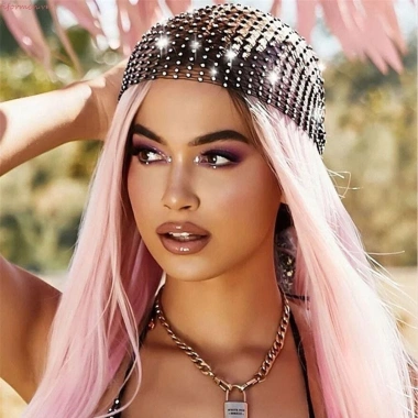 Cofordos Kim Cương Giả Đầu Đi Biển Mũ Vintage Bandana Rỗng Mùa Hè Nữ Giá 74.736₫
