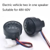 Còi Hơi Âm Thanh Lớn 48V-60V Chống Thấm Nước Xe Máy, Xe Đạp Điện - Giá 60.170đ 8