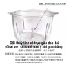 Cối thủy tinh Bear 2L và phụ kiện cho máy xay thịt QSJ-B03E1 giảm còn 195.000₫ 2