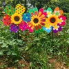 Cối Xay Gió Hướng Dương CORSAKI - Pinwheel PVC 36cm, Cọc Đứng Bãi Cỏ, Trang Trí Tiệc Ngoài Trời, Giá 70.400₫