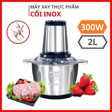 Cối Xay Thịt Inox 2L Đa Năng - Chất Lượng Cao, Giá Ưu Đãi 115.000 VND
