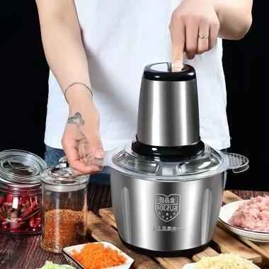 Cối Xay Thịt Inox 2L Đa Năng - Chất Lượng Cao, Giá Ưu Đãi 115.000 VND