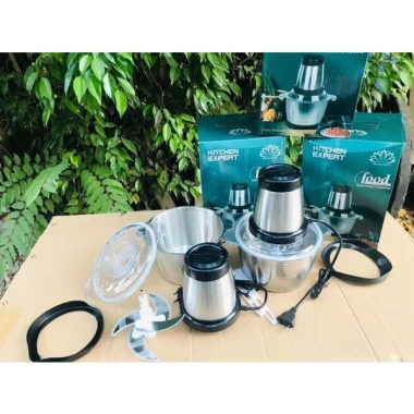 Cối Xay Thịt Inox 2L – Đánh băm nhanh, sạch bền, Giá 114.000₫ (Giá gốc 143.640₫) 2