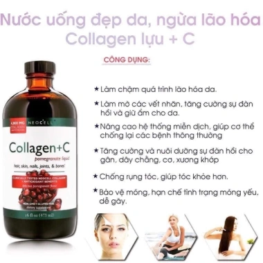 Collagen C Lựu Neocell Mỹ – Da căng mịn, giảm nếp nhăn, tăng độ ẩm, chỉ 579.000đ (giá gốc 717.960đ) 4