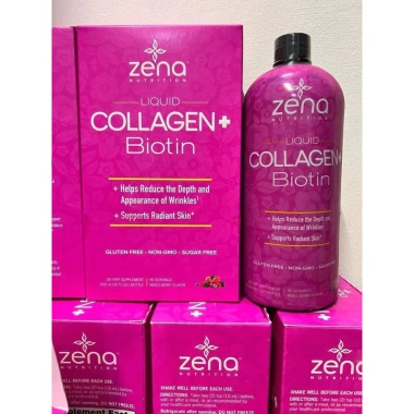 Collagen Dạng Nước Zena Nutrition Liquid Collagen + Biotin - Dưỡng da, tóc, móng, Giá 1.350.000₫ (Giảm từ 1.674.000₫) 2