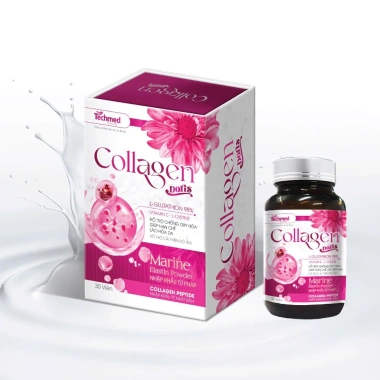 Collagen Doris Techmed 30 viên CHÍNH HÃNG - Bảo vệ sức khỏe, da trẻ trung, giảm giá 289.000đ