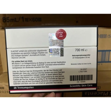 Collagen Elastin Trẻ Hoá Da 30 Ống Đức – Tăng Độ Đàn Hồi, Giảm Nếp Nhăn, 2.250.000đ 5 Collagen Elastin Trẻ Hoá Da 30 Ống Đức – Tăng Độ Đàn Hồi, Giảm Nếp Nhăn, 2.250.000đ 5