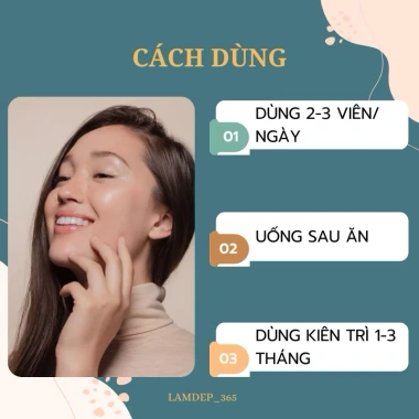 Collagen Glutathione 7.500mg Viên Uống Trắng Da Nâng Tone Cấp Tốc Giảm Nám Mờ Thâm 4