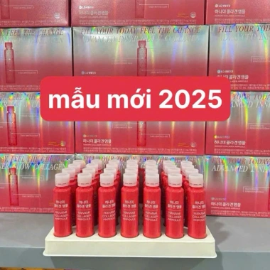 Collagen LG OHUI Hanami 28 ống - Lê Nga và Nhân sâm Hàn Quốc, da mịn săn, giảm nếp nhăn 10