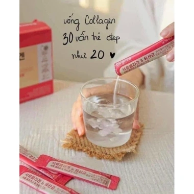 Collagen Lựu Đỏ Hàn Quốc 30 Gói - Da Đẹp, Mờ Nám, Tăng Đàn Hồi, Săn Chắc 45k 6 Collagen Lựu Đỏ Hàn Quốc 30 Gói - Da Đẹp, Mờ Nám, Tăng Đàn Hồi, Săn Chắc 45k 6