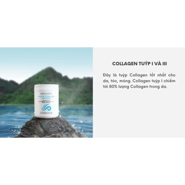 Collagen Marine Thủy Phân Da Cá Codeage 450g - Giảm Đặc Biệt, Giá 2.090.000₫