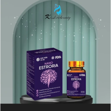Collagen Nano Estroria - Trẻ hoá da, trắng da, giảm nếp nhăn, mờ nám tàn nhang, an toàn, hiệu quả 219.000₫