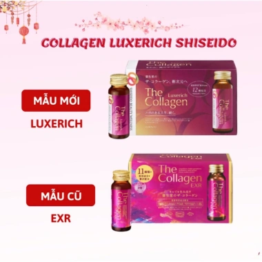 Collagen Shiseido Luxerich 10x50ml - Dưỡng da trẻ trung, giảm nếp nhăn, giá 840k 2 Collagen Shiseido Luxerich 10x50ml - Dưỡng da trẻ trung, giảm nếp nhăn, giá 840k 2