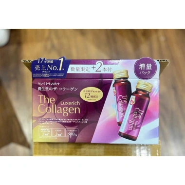 Collagen Shiseido Luxerich 10x50ml - Dưỡng da trẻ trung, giảm nếp nhăn, giá 840k