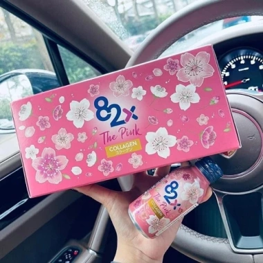 Collagen The Pink 82X 100ml - Thực phẩm bảo vệ sức khỏe, dưỡng da, giảm nếp nhăn, chỉ 744.000 VND