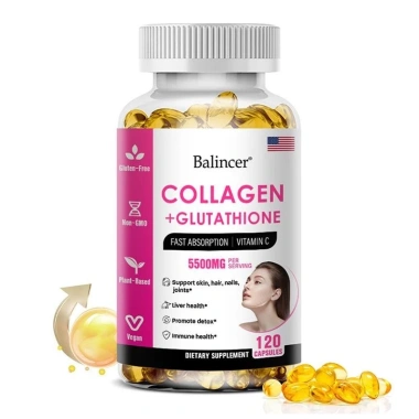 Collagen và Glutathione giảm giá 158k đến 126k: Dưỡng da, tóc, móng, hỗ trợ tiêu hoá, cân bằng độ ẩm